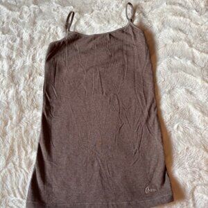 2/$30 Aeropostale Favorite Cami Brown Tank Top Ladies Junior Size Small